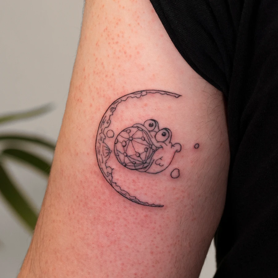 Tatuaje de composición del estudio MOTINK