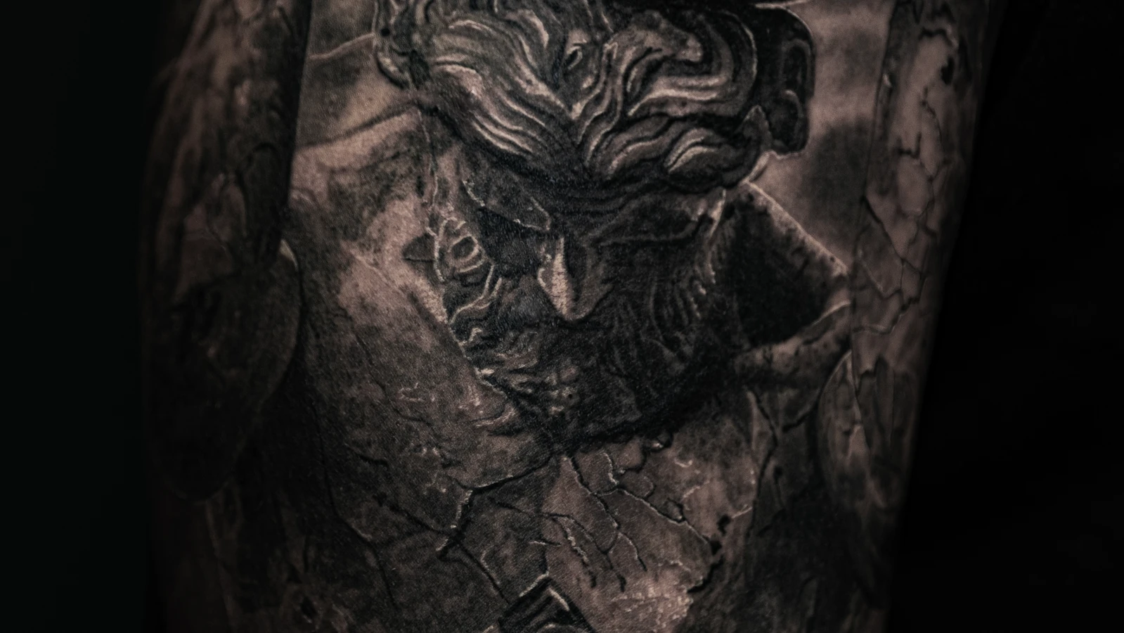 Tatuaje de retrato del estudio MOTINK